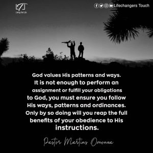 Read more about the article GOD HAS A PATTERN<br>FRIDAY