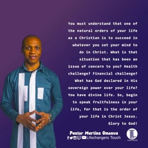 Read more about the article CALLED TO BE FRUITFUL