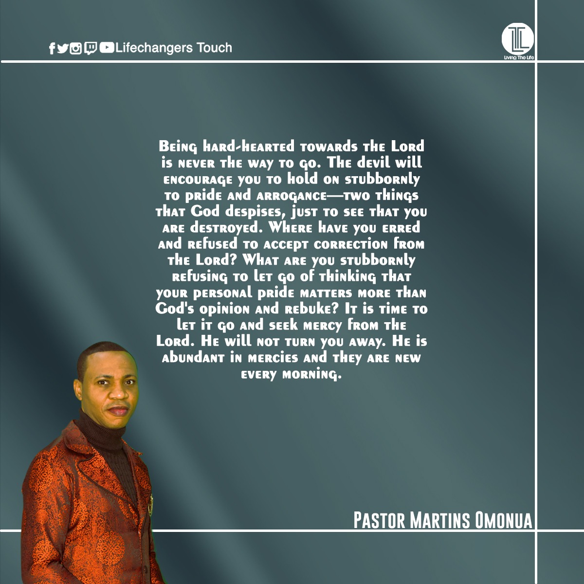 Read more about the article REFUSE TO BE HARD-HEARTED TOWARDS GOD