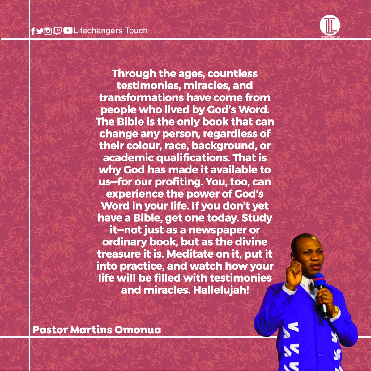 Read more about the article THE SCRIPTURE IS COMPLETE IN ITSELF (II)