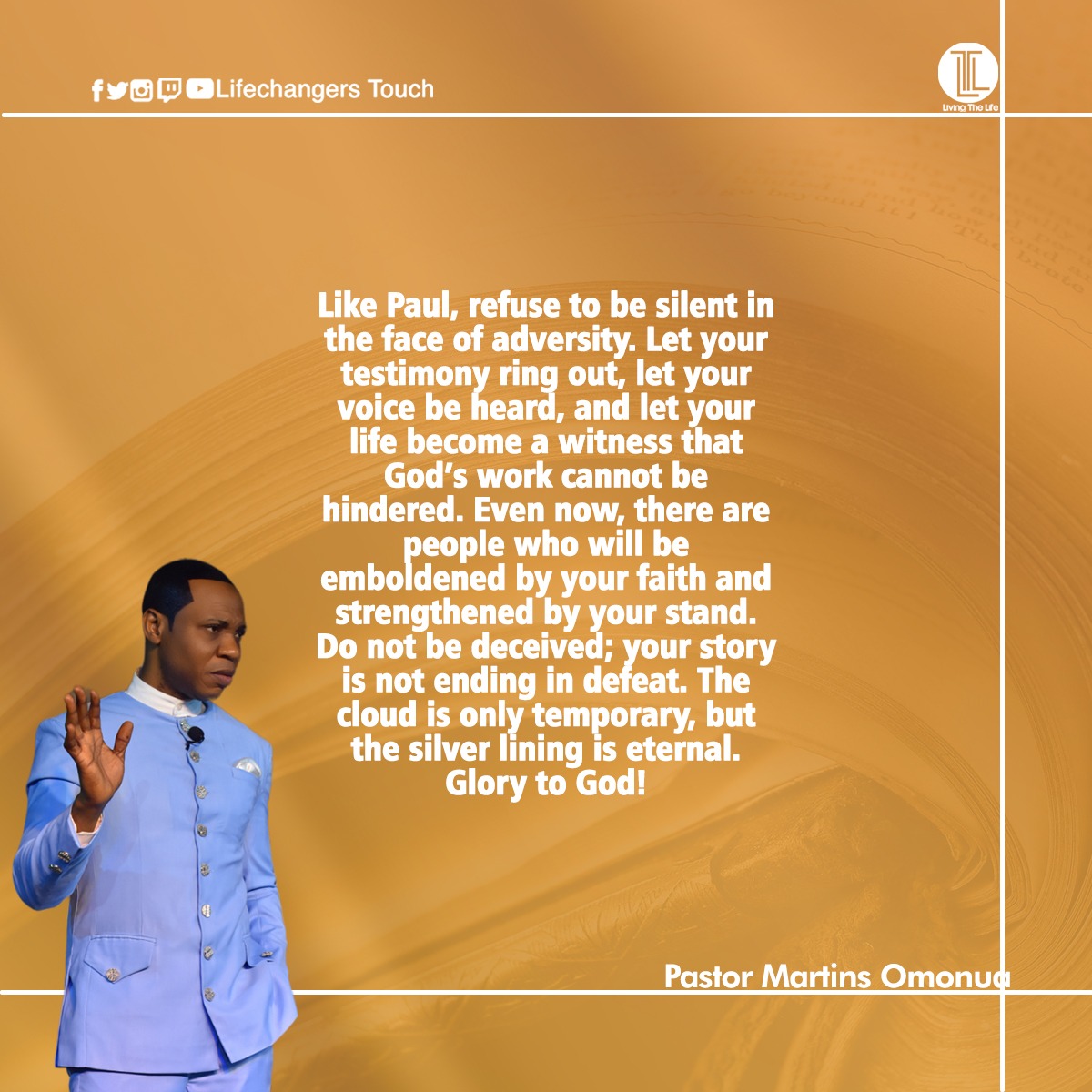 Read more about the article THE SILVER LINING BEHIND THE CLOUDS