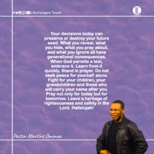 Read more about the article WHAT AWAITS YOUR FUTURE GENERATION? (II)