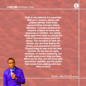 Read more about the article THE CORRIDORS OF FAITH (I)