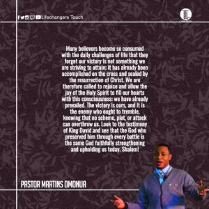 Read more about the article FOREGONE VICTORY (I)