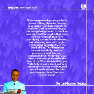 Read more about the article GROW IN FAITH