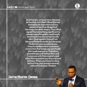 Read more about the article THE ENEMY OF YOUR PRAYERS