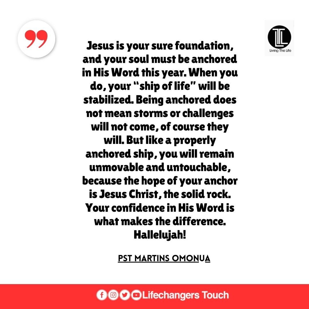 Read more about the article SURE AND STEADFAST