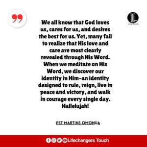 Read more about the article GOD’S LAW IN YOUR HEART