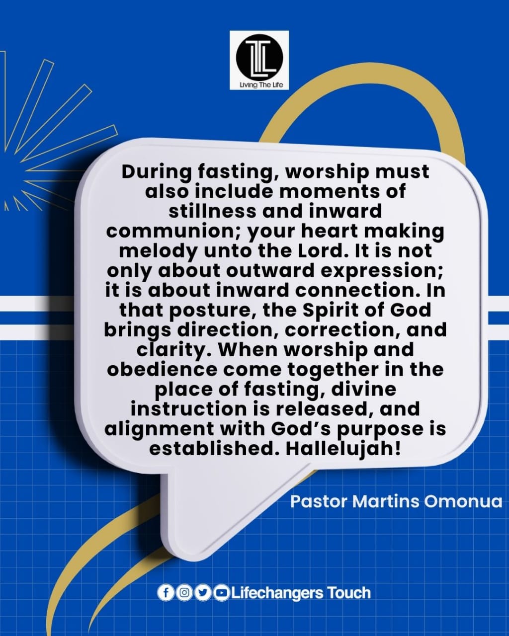 You are currently viewing MINISTERING TO THE LORD IN FASTING