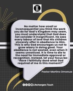 Read more about the article YOUR LIFE IS A WITNESS (II)