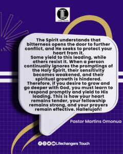Read more about the article HINDRANCES TO PRAYERS (II)
