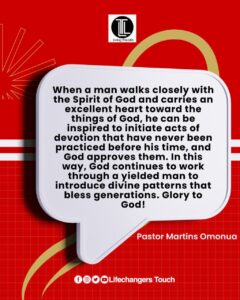 Read more about the article GOD JUST NEEDS ONE MAN (I)