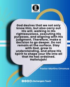 Read more about the article GO DEEPER WITH GOD