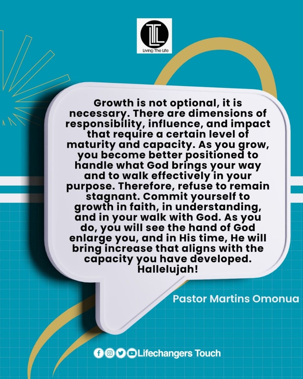 You are currently viewing GROWING IN SPIRITUAL CAPACITY AND FAITH