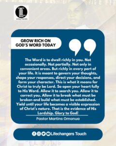 Read more about the article THE LORDSHIP OF CHRIST (II)