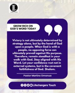 Read more about the article YOU ARE FORTIFIED BY THE SPIRIT (III)