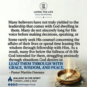 Read more about the article DESIRED LEADERSHIP FROM THE LORD