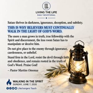 Read more about the article YOUR ADVERSARY SATAN